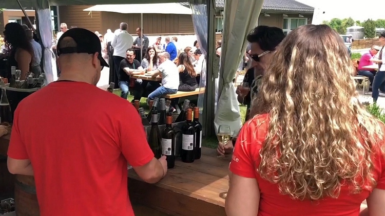 Thousands of people enjoyed one of the most anticipated events in wine country