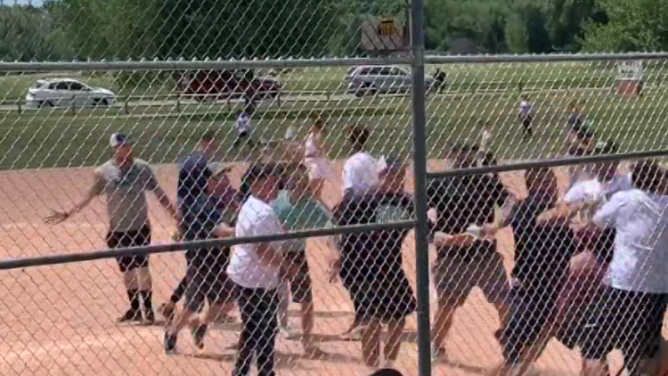 Brawl breaks out at youth baseball game in Colorado