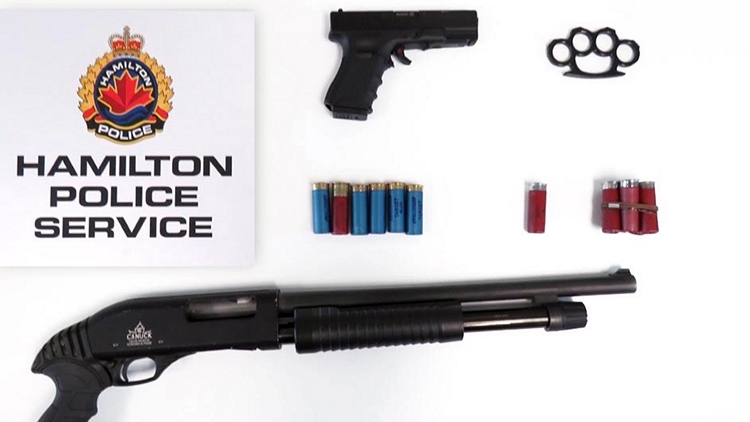 17 year old from Hamilton was arrested after police say they found a firearm inside his home