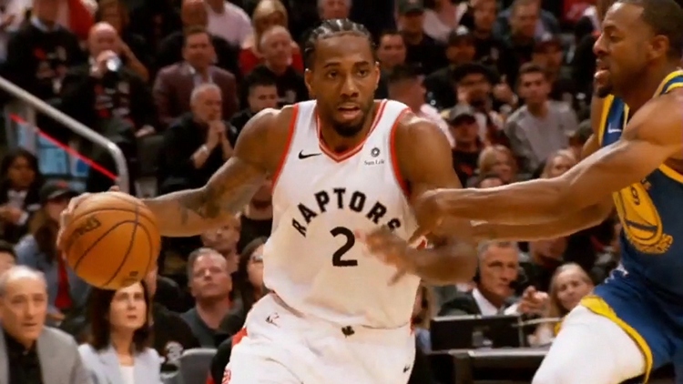 Watch how the Toronto Raptors are unfazed heading into game 2 of the NBA finals
