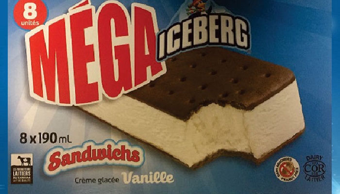 Ice cream sandwiches recalled due to possible fine metal particles