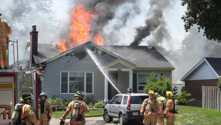 Burlington home a total loss after house fire