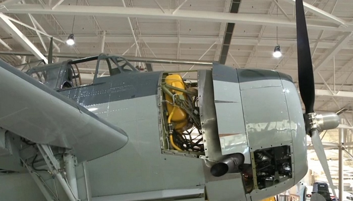 World War II bomber restored at Canadian Warplane Heritage Museum