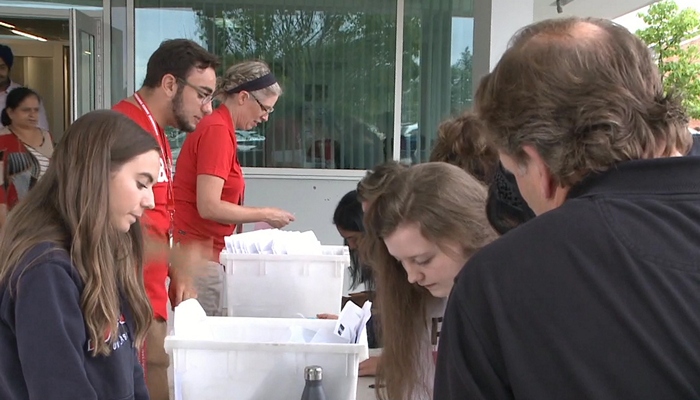 New students move into Brock University