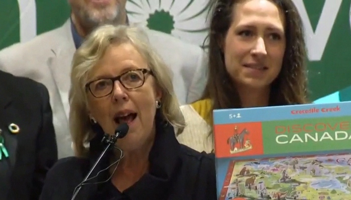 Elizabeth May unveils Green Party platform