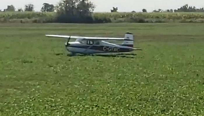 ‘Skilled pilot’ makes emergency landing in farmer’s field: OPP