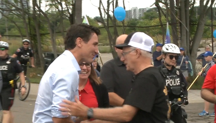 All 3 Federal party leaders showed up in Hamilton for Labour day events