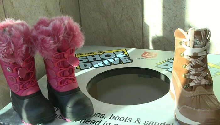 Winter Boot Drive at Factory Shoe