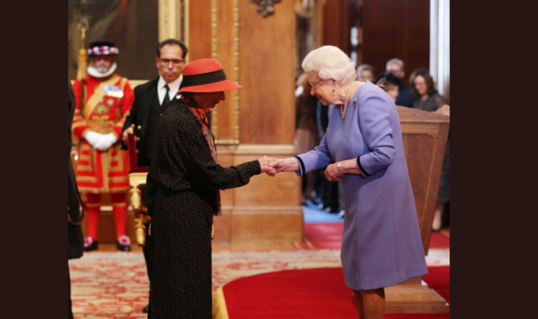 Margaret Atwood receives rare honour from Queen Elizabeth