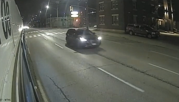 Video released of vehicle wanted in Hamilton hit and run