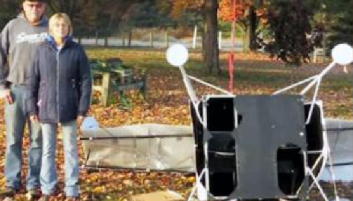 ‘This baby fell from the sky’ Samsung SpaceSelfie balloon lands in backyard