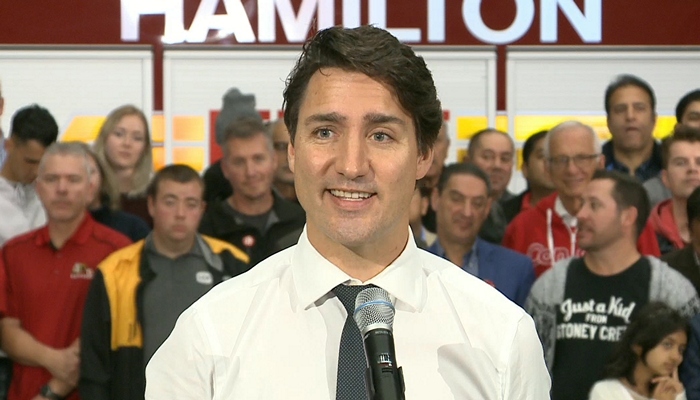 Justin Trudeau makes a return to Hamilton