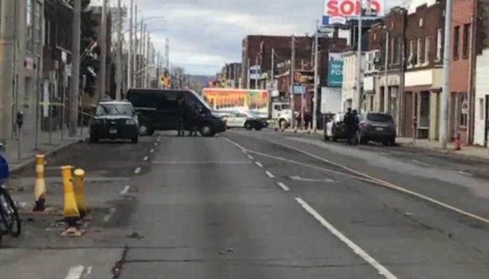 Hamilton Police standoff