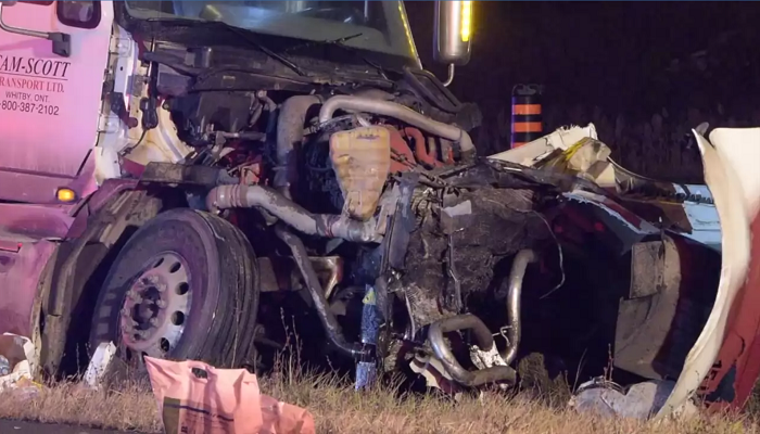 Wrong-way driver killed in crash with transport truck on Hwy. 406