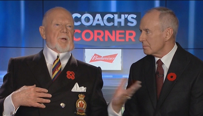 Sportsnet cuts ties with Don Cherry following controversial remarks