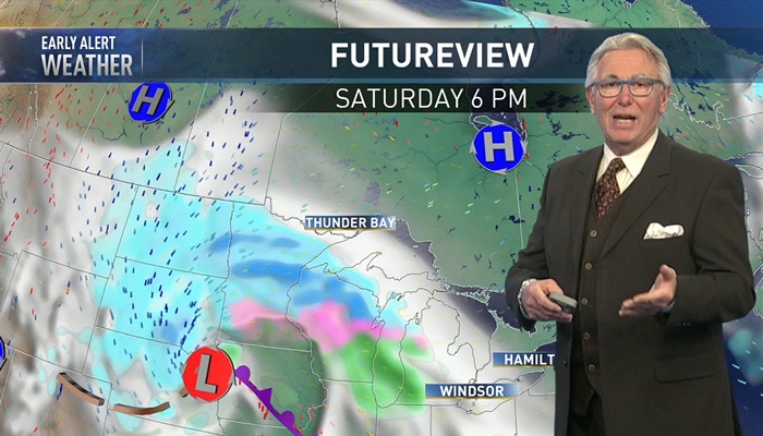 Freezing rain and snow expected tomorrow