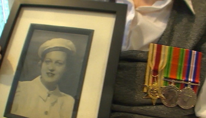 A 95-year-old veteran who helped crack code during World War II talks about her contributions