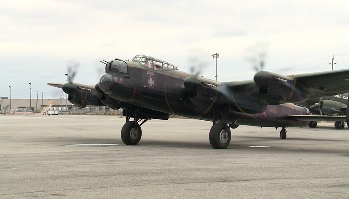 More than 70 years later, a man who worked on the Lancaster during World War II goes up in the aircraft again