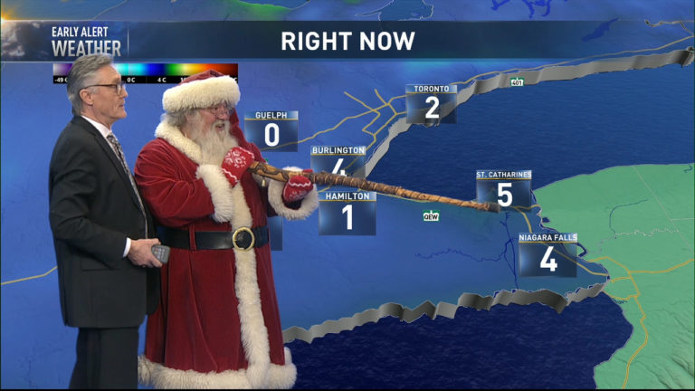 Celebrity Weather:  Santa Claus