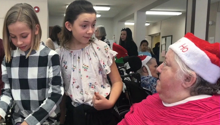 Burlington elementary students take part in ‘Be a Santa to a Senior’ program