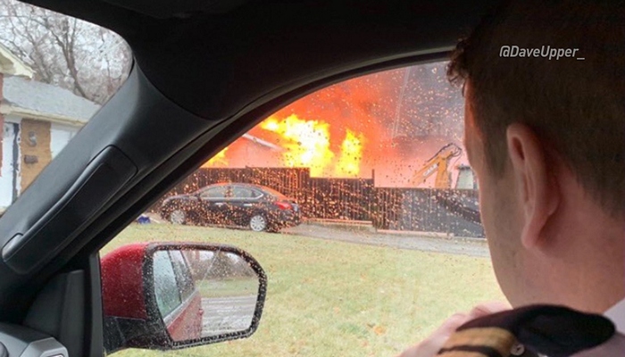 St. Catharines firefighters battle a blaze and weather-related emergencies