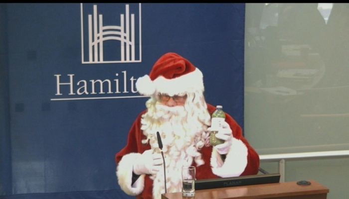 Hamilton city councillors on Santa’s naughty list for inaction on climate change