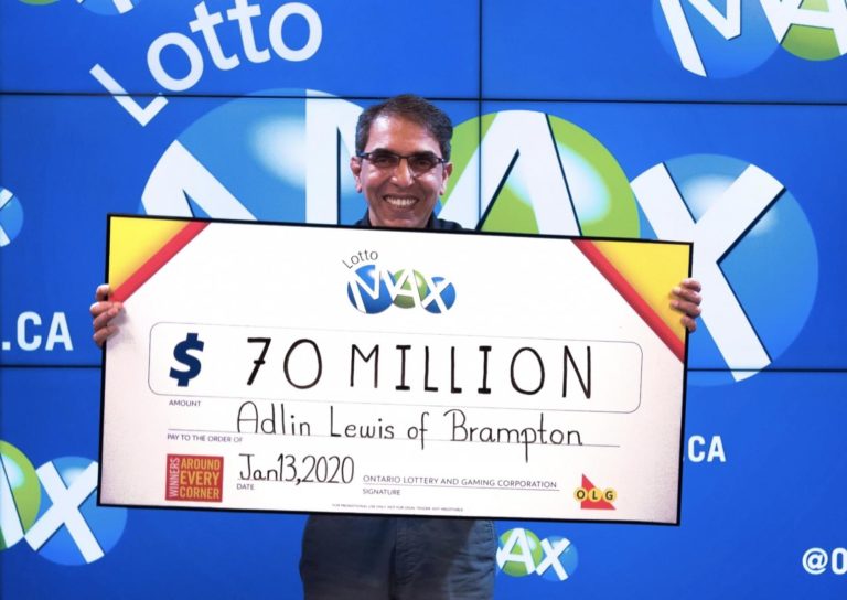 Brampton Man Wins $70-Million Jackpot