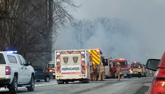 Haldimand COunty barn fire