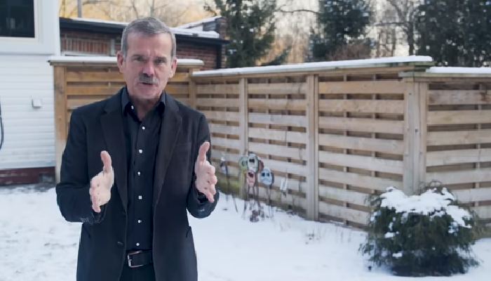 Chris Hadfield releases ‘An astronaut’s guide to optimism 2020’