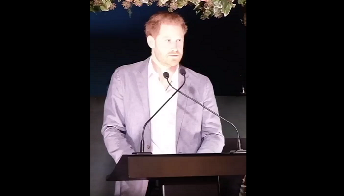 Prince Harry speech