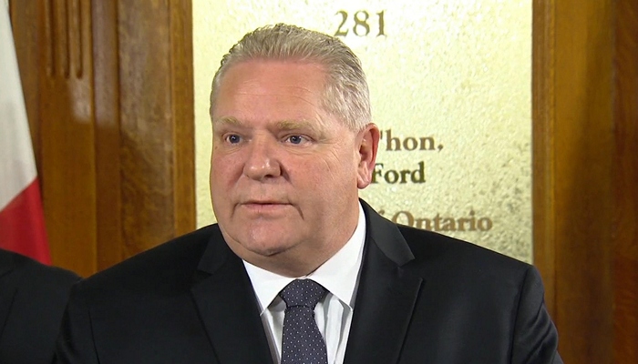 WATCH: Premier Doug Ford to make announcement at 10 a.m.