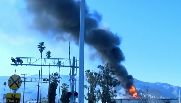 Vinyl record plant destroyed by fire in California