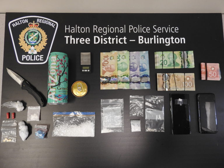 Halton police seize $10k in drugs