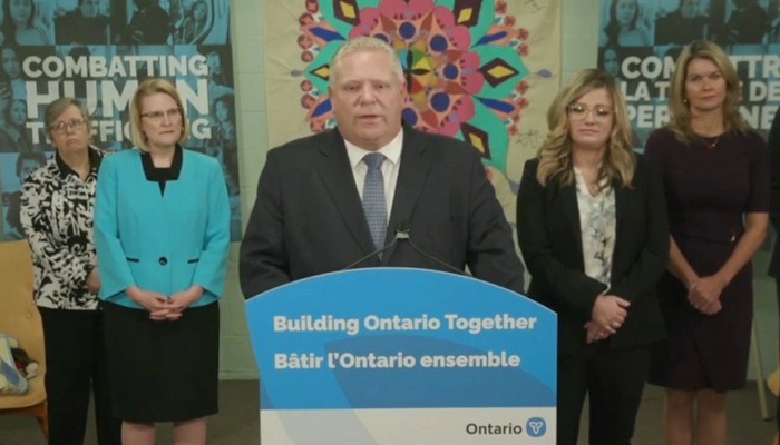 Ontario to invest over $300 million to fight human trafficking