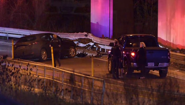 Halton Police make arrest following single-vehicle crash in Oakville