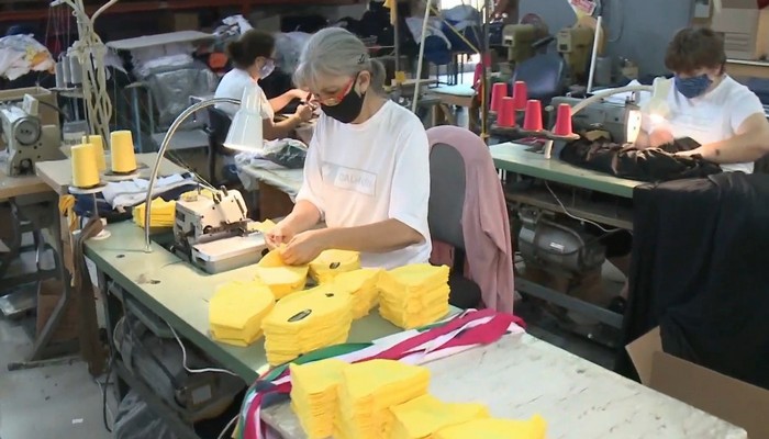 Mass production mask making