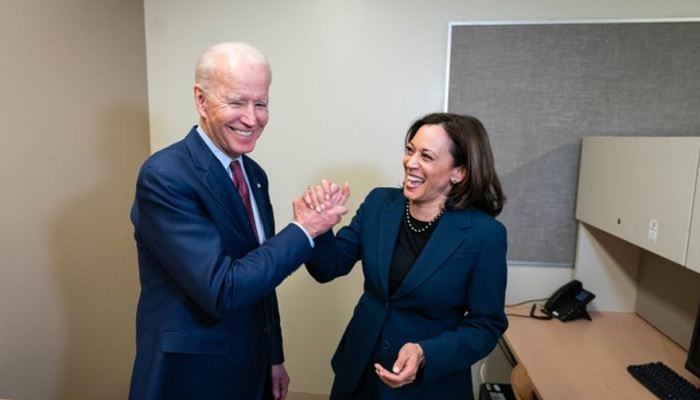 Joe Biden and Kamala Harris campaign in Delaware