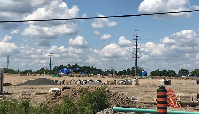 Protesters in Caledonia land dispute return to McKenzie Meadows site