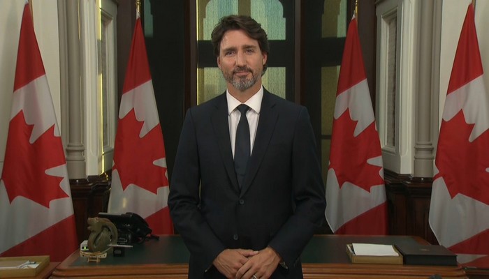 Trudeau says Canada is in a second COVID-19 wave