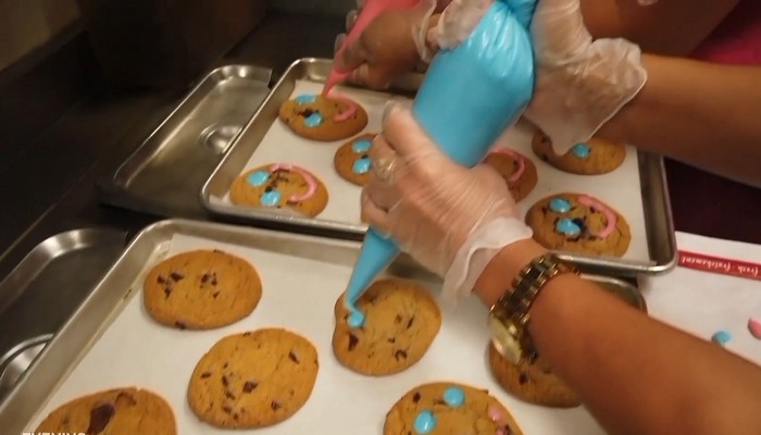 Local Tim Hortons takes the smile cookie campaign to a new level