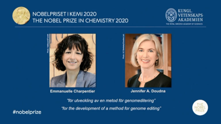 Two women win Nobel Prize for Chemistry