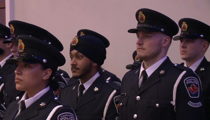 Hamilton police hires almost 80 new officers to help alleviate the shortage