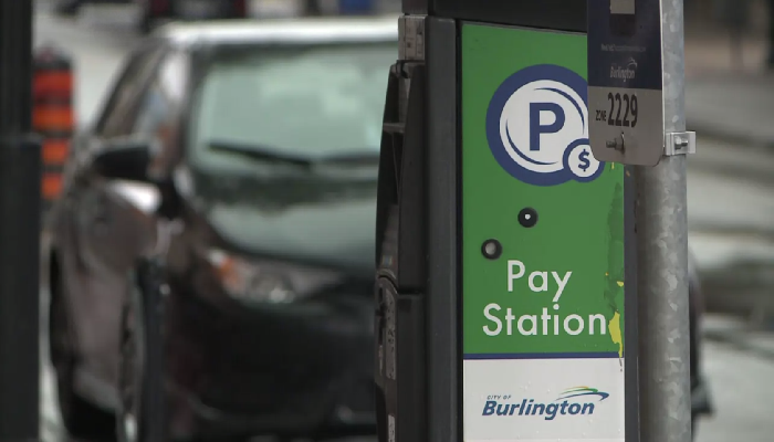 Burlington to pause December free parking downtown program