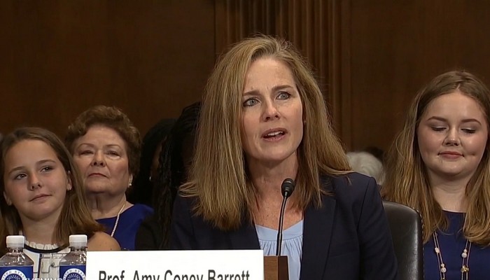 Confirmation hearings begin for for Judge Amy Coney Barrett