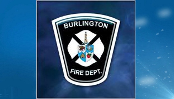 One injured, $50K worth of damage in fire at Burlington home