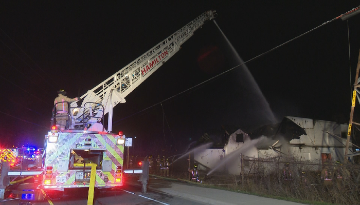 Officials investigating fire at abandoned building on Winona Rd.