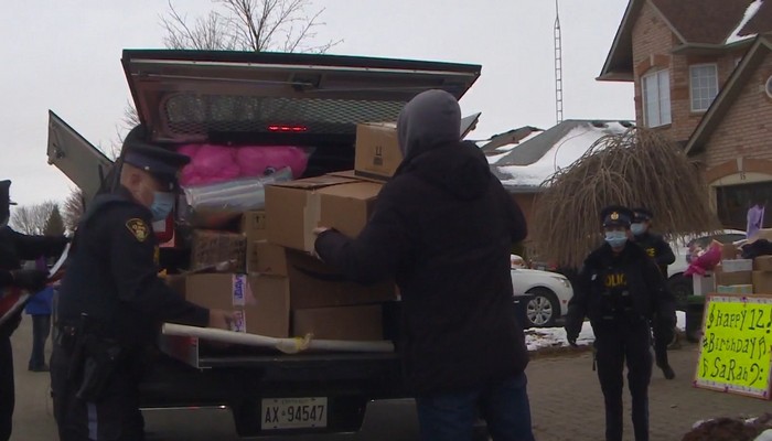 OPP deliver hundreds of birthday cards to young girl battling cancer