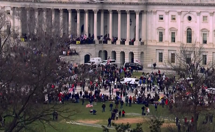 Trump protesters breach the U.S. Capitol building