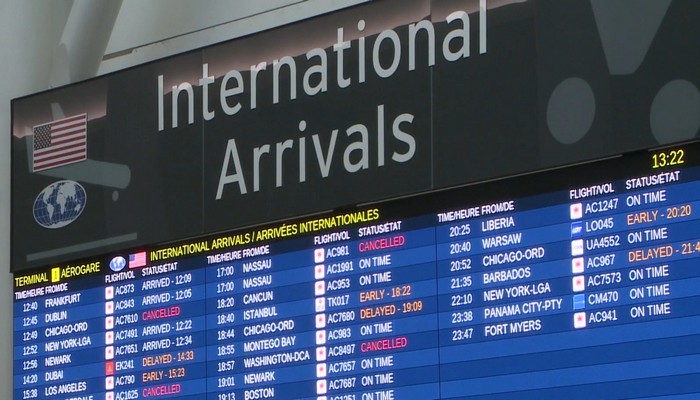 Canada’s major airlines suspended service to Mexico and the Caribbean