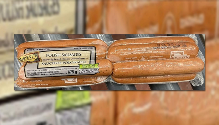 harvest meat sausage recall